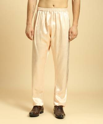 Peach tissue kurta with pant with ombrey dupatta 5