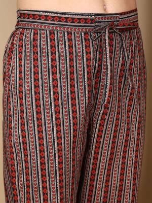 women black rayon blend floral printed straight kurta trousers with dupatta 5