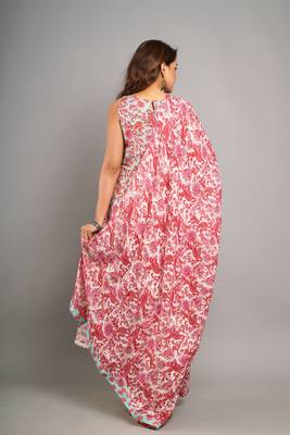 Women Paisley Printed Pure Cotton Kurta with Trousers & Dupatta 4