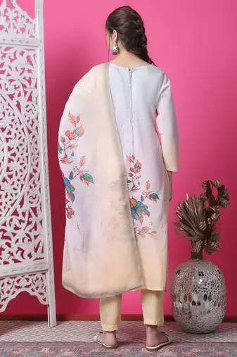 multiColorcotton digital printed dress material