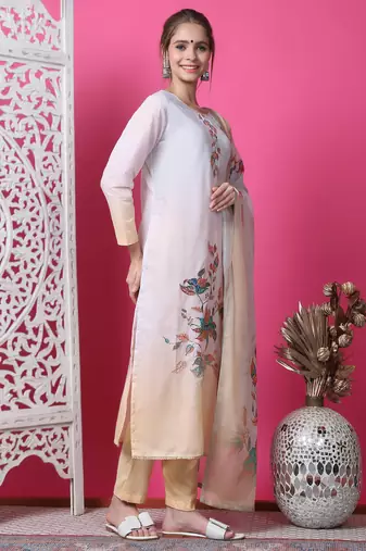multiColorcotton digital printed dress material