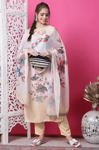 multiColorcotton digital printed dress material