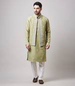 Soy silk dori work bundi set