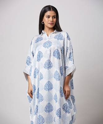 Modal mughal motif kaftan set 3