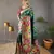 Green Color Soft Paithani Silk Saree With Rich Weaved Paithani Pallu & 3D Traditional Design With  Gold And Silver Zari