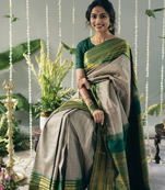 Multi Color Designer Weaving Jacquard Faux Banarasi Soft Silk Traditional Saree