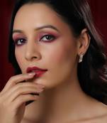 white diamond earrings