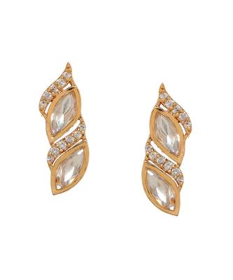 white diamond earrings 1