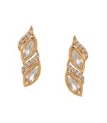 white diamond earrings