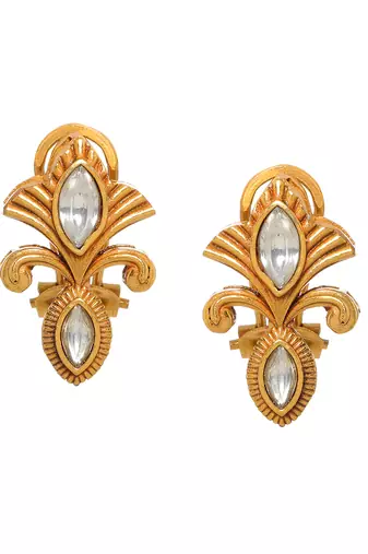 white diamond earrings