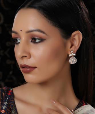 white diamond earrings 2