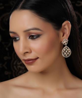 white diamond earrings 2