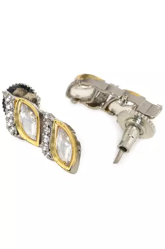 white diamond earrings