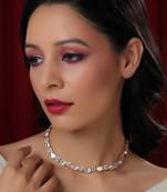 white diamond necklaces