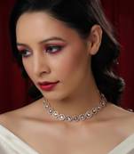 white diamond necklaces