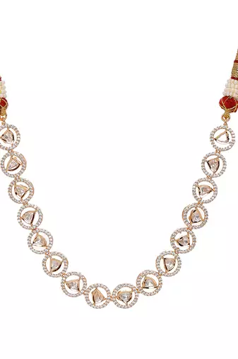 white diamond necklaces