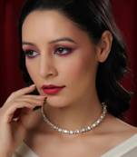 white diamond necklaces