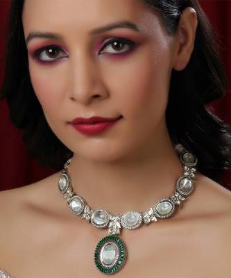 white diamond necklaces 1