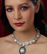 white diamond necklaces