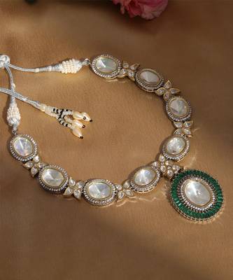 white diamond necklaces 2