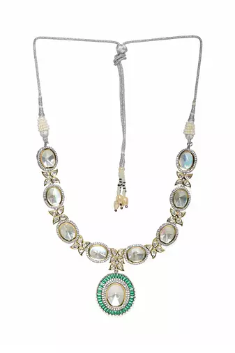 white diamond necklaces