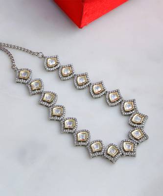 white diamond necklaces 2