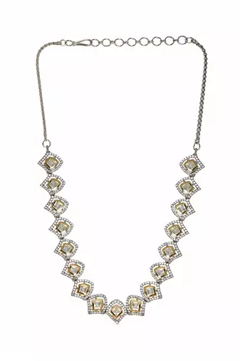 white diamond necklaces