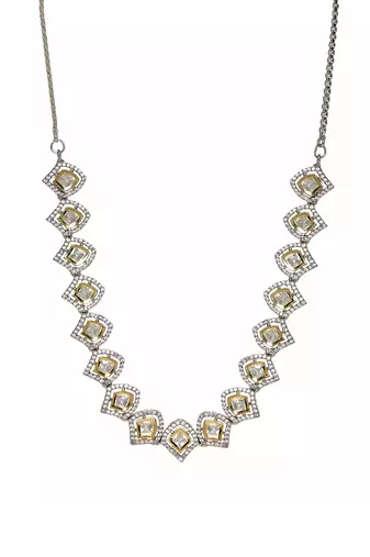 white diamond necklaces