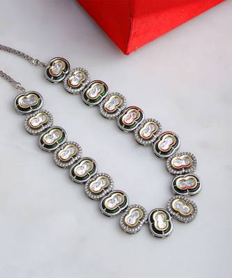 white diamond necklaces 2