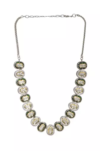 white diamond necklaces