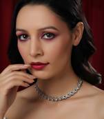 white diamond necklaces