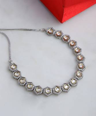white diamond necklaces 2