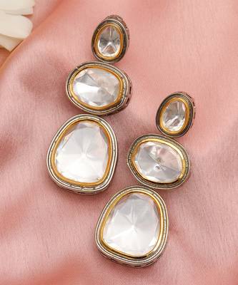 white diamond earrings 2
