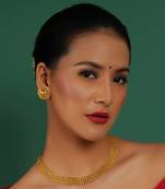 Gold plated necklace-sets