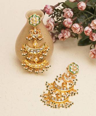 Kundan earrings 3