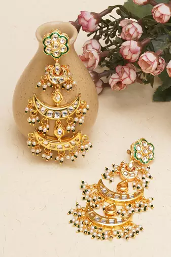 Kundan earrings