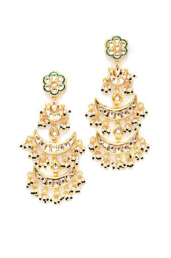 Kundan earrings