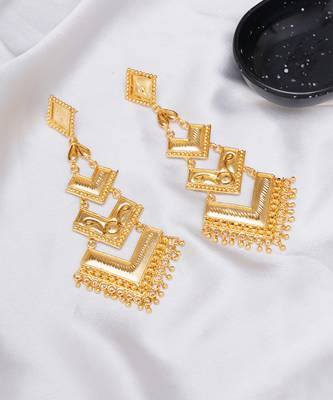 Gold plated earrings 3