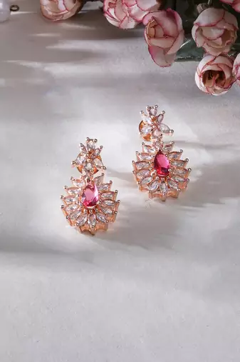 Stone earrings