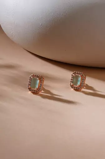 Stone earrings