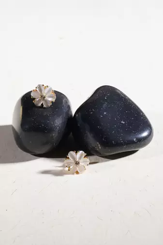 Stone earrings