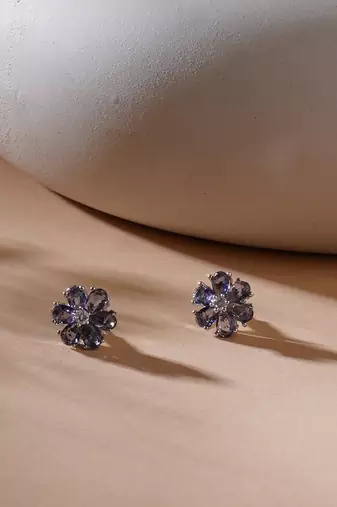 Stone earrings