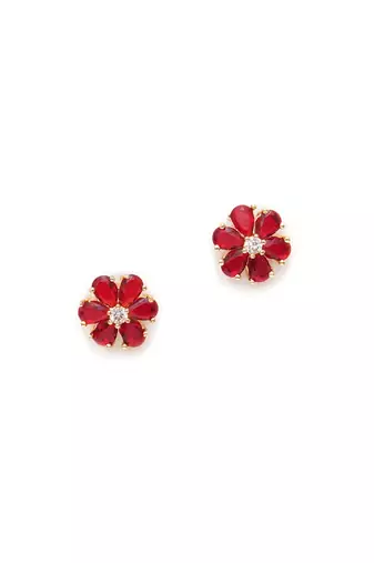 Stone earrings