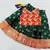 Baby Girl's Traditional Readymade Red Pattu Pavadai Lehenga Choli For Kids