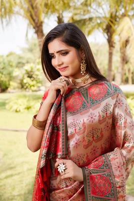 Boutique collection kanjivaram soft silk saree with blouse fabric 5