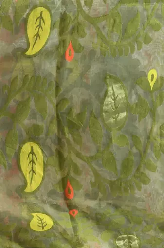 White Woven Cotton Floral Handloom Jamdani Sarees Without Blouse Piece