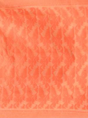 Multicolor woven cotton tricolor handloom-sarees with blouse piece 4