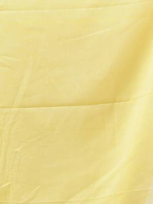 Yellow Woven Cotton Solid Handloom-Sarees Without Blouse Piece 4