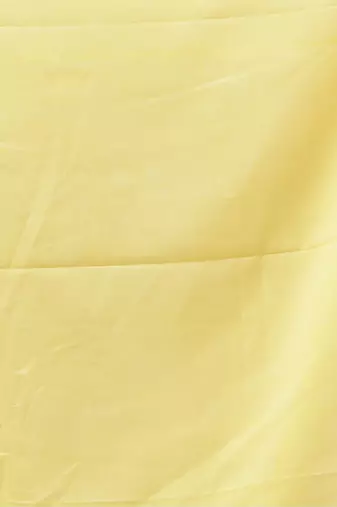 Yellow Woven Cotton Solid Handloom-Sarees Without Blouse Piece
