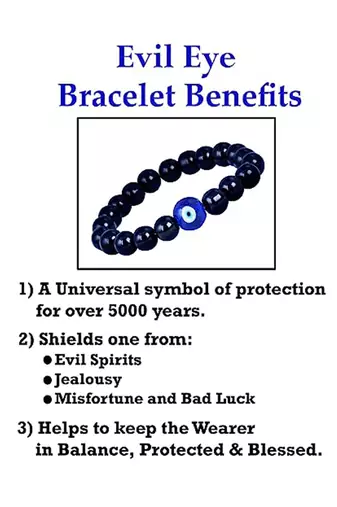 Handmade rakhi combo couple pair blue evil eye rakhi and silver plated jhumki pearl lumba bracelet for bhaiya bhabhi
